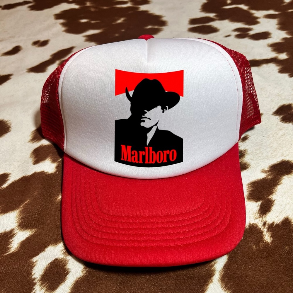 Marlboro Man retro inspired snap back hat
